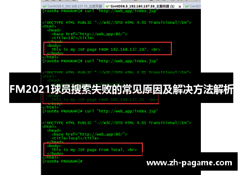 FM2021球员搜索失败的常见原因及解决方法解析